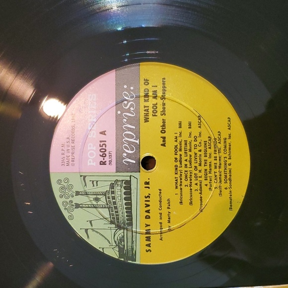 Sammy Davis Jr - What Kind of Fool am I - Reprise R-6051 - Picture 3 of 3